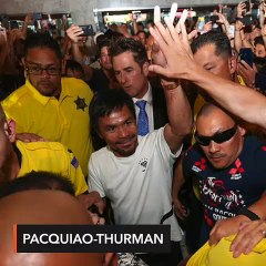 Betting odds spike Pacquiao’s way upon his Las Vegas arrival
