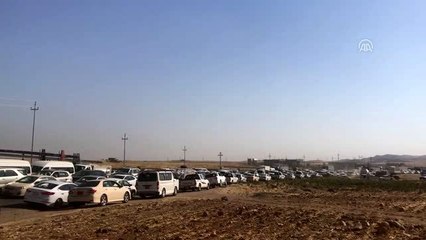 Erbil'den tüm çıkış yollarında güvenlik alarmına geçildi