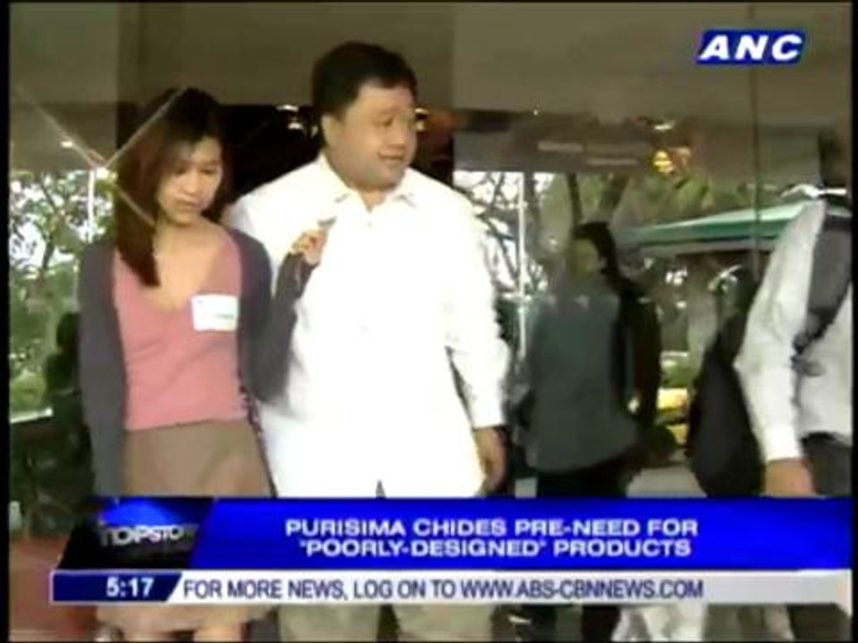 Purisima chides pre-need firms for 'poorly-designed' products