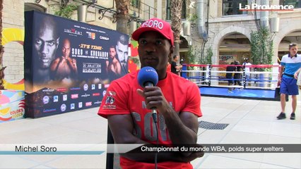 Samedi, Michel Soro va combattre pour la ceinture mondiale