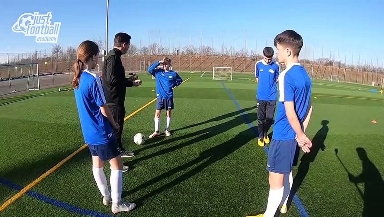 Fussballtraining_ Christian Titz zu Gast bei der justfootball academy