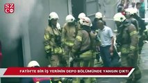 Eminönü’nde korkutan yangın