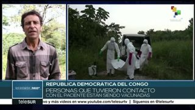 Muere primer paciente por ébola tras nuevo brote en el Congo