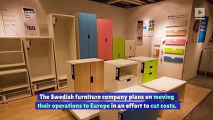 Ikea to Shut Down Its Only Furniture Factory in the US