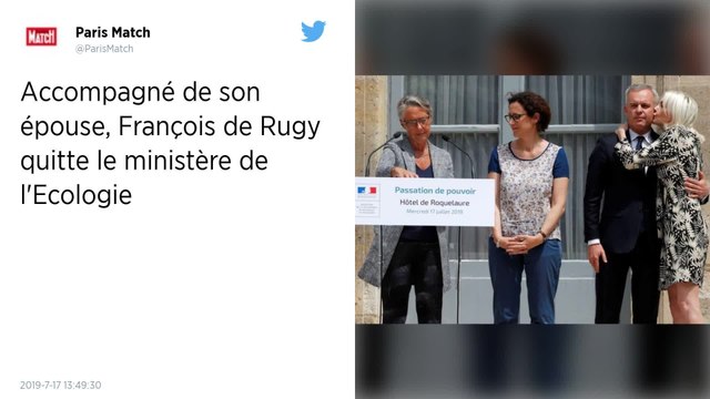 « Vous passer le témoin est un soulagement » : François de Rugy a quitté le ministère de l’Écologie