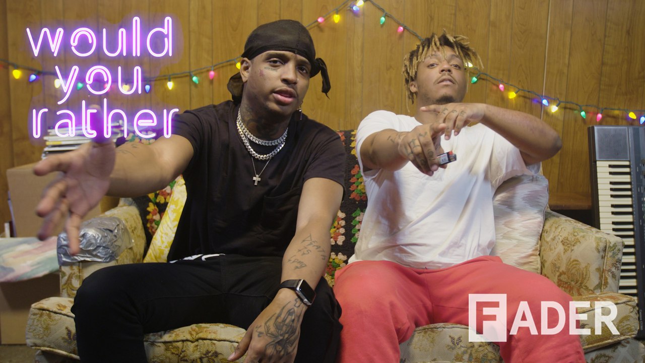 Ski Mask the Slump God and Juice WRLD get baked on 'Would You Rather'