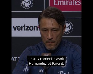 Transferts - Kovac : ''Hernandez et Pavard me donnent plus d'options''