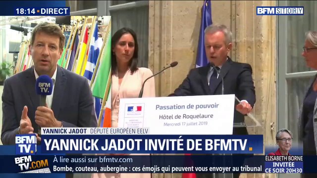 Affaire Rugy: pour Yannick Jadot, toute cette affaire est médiocre