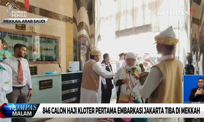846 Calon Haji Kloter Pertama Embarkasi Jakarta Tiba di Mekkah