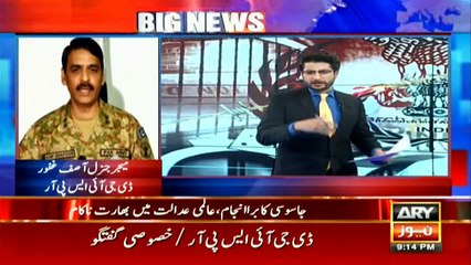 Kulbhushan Jadhav case: DG ISPR terms ICJ's verdict 'great victory of Pakistan'