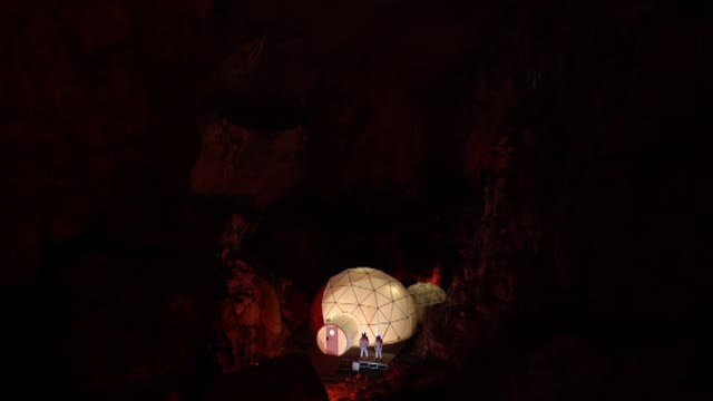 Una empresa simula las condiciones de Marte en una cueva de Arredondo