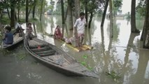 El noreste indio lucha contra las inundaciones