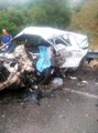 İki araç kafa kafaya çarpıştı! 1'i hamile 3 kişi hayatını kaybetti, 1 kişi de yaralandı