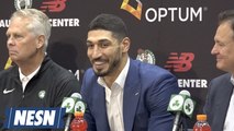 Enes Kanter Trolls Kyrie Irving When Asked Why He Chose No. 11