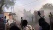 Urgent : La limousine du Président de la République a pris feu à Nguéniène