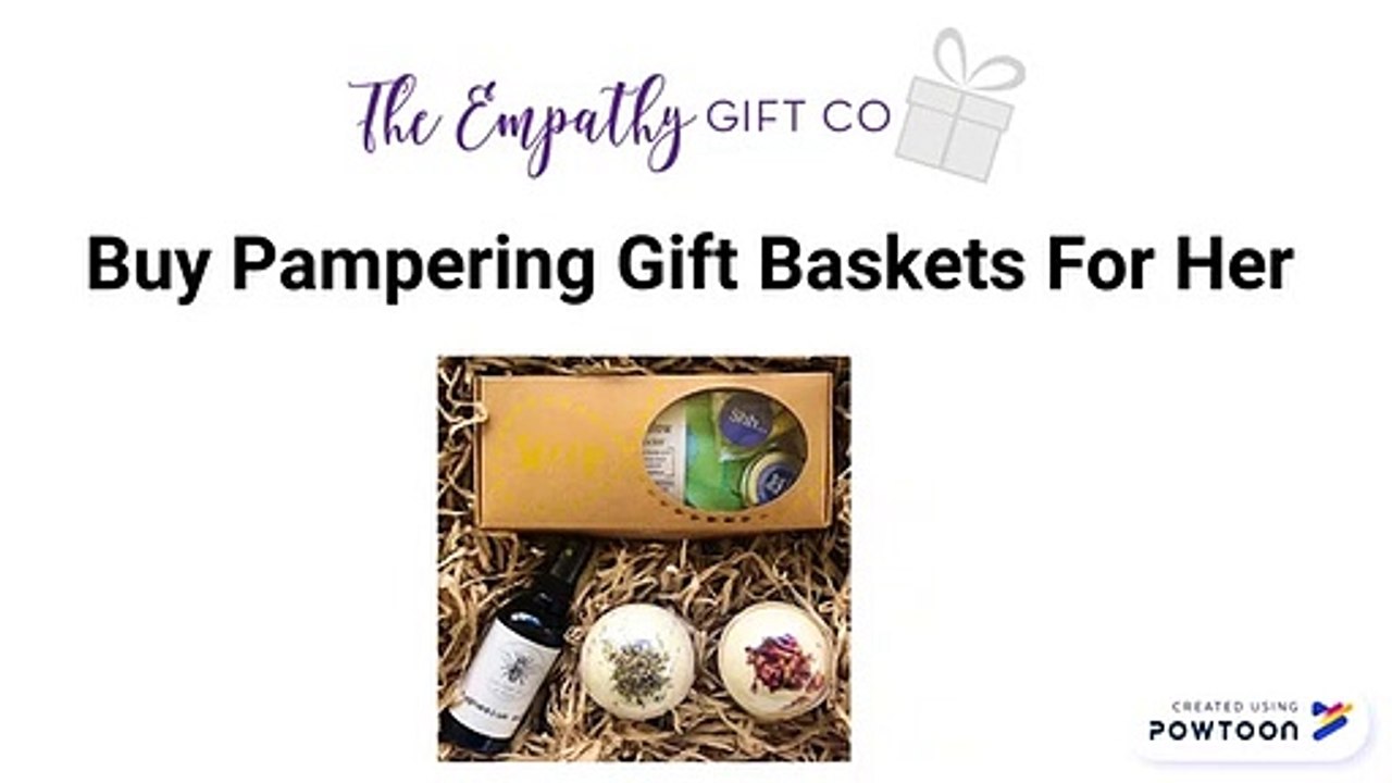 Buy Pampering Gift Baskets For Her