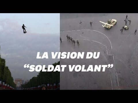 Les images GoPro du soldat volant qui a épaté tout le monde le 14 juillet