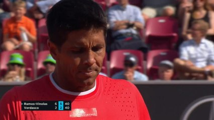 Bastad - Les sept balles de match de Ramos-Vinolas contre Verdasco !