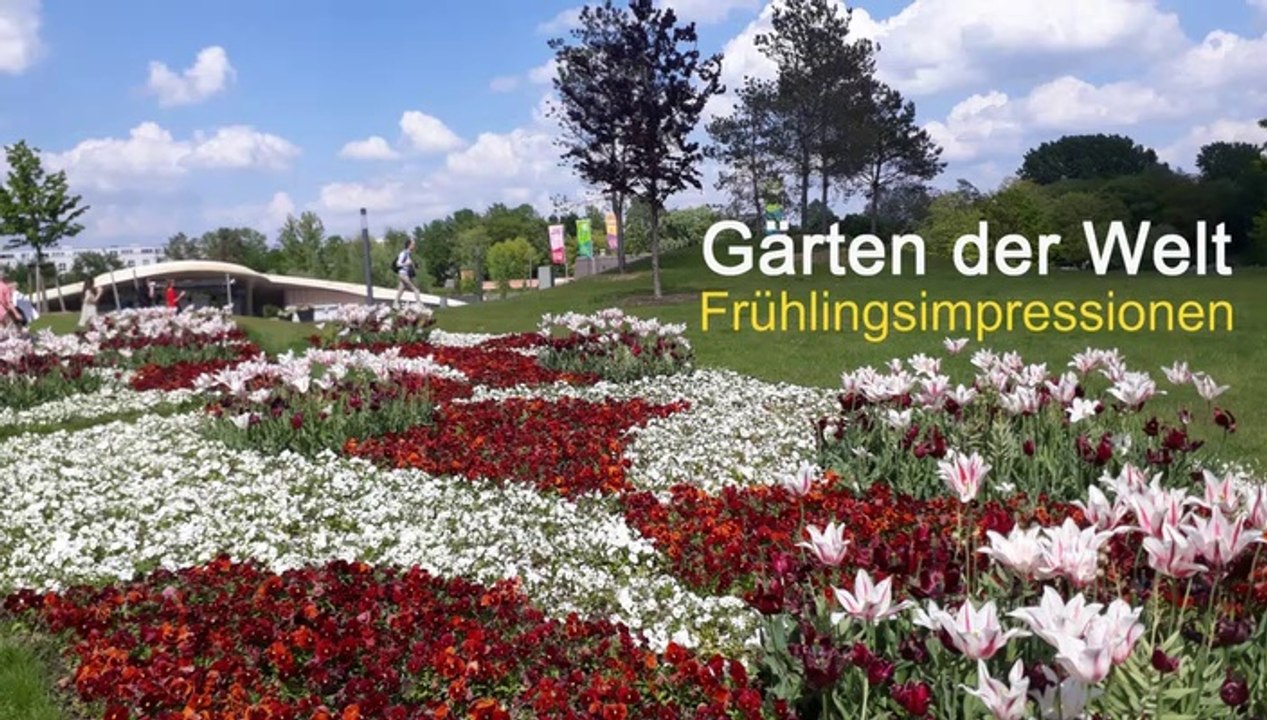 Frühlingsimpressionen in den Gärten der Welt