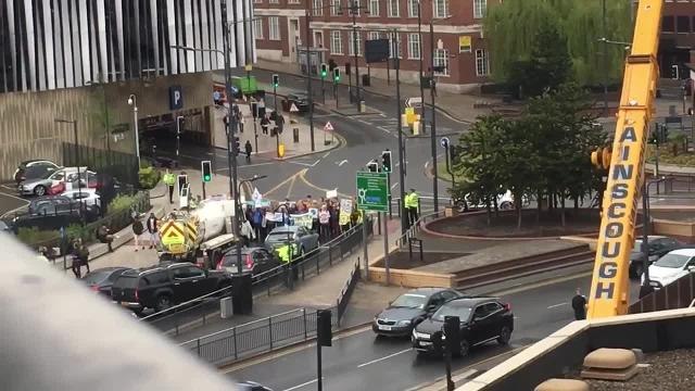 Extinction Rebellion Protesters