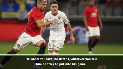I expect more from Pereira this season - Solskjaer