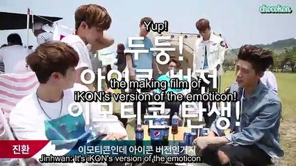 iKON PEPSI CF MAKING ENG SUB
