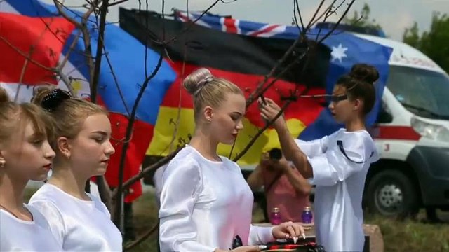 دونيتسك الأوكرانية تحيي الذكرى الخامسة لإسقاط الطائرة الماليزية إم إتش 17