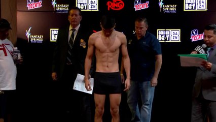 Anthony Reyes Weigh In