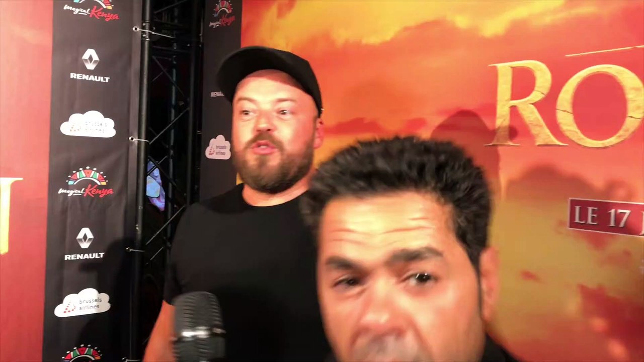 Le Roi Lion Film (2019) - Rencontre avec l'équipe du Roi Lion (Rayane Bensetti, Jean Reno, Jamel Debbouze, Alban Ivanov) - YouTube