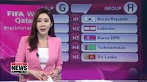 S. Korea grouped with N. Korea in 2022 World Cup qualification