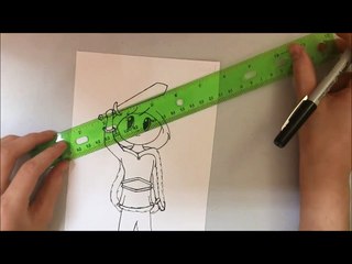 INKTOBER - Day 6 - DRAWING OF GIRL WITH SWORD - BY COTTONTWIST