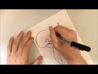 INKTOBER - Day 7 - DRAWING OF FLUTTERSHY - BY COTTONTWIST