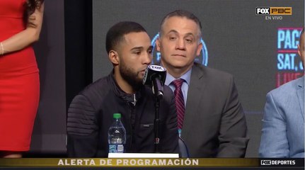 PBC: “Me siento muy feliz de estar en esta cartelera (Pacquiao vs Thurman)”: Luis ‘Pantera’ Nery