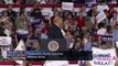 Protestor interrupts Trump rally in North Carolina