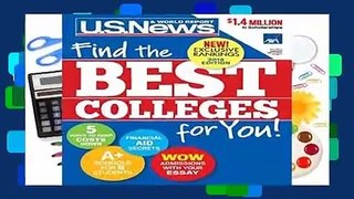 [BEST SELLING]  Best Colleges 2018: Find the Best Colleges for You!