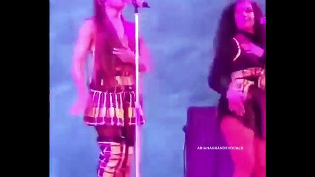 Ariana Grande breaks down crying over Mac Miller live on stage in his hometown Sweetener World Tour