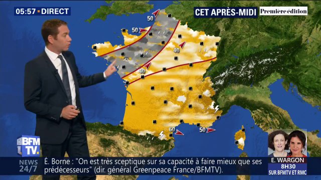 Un peu de pluie sur le nord-ouest et du soleil ailleurs ce jeudi