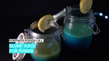 Fortnite Foods I.R.L.: Power shield slurp juice