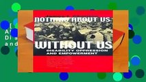 [GIFT IDEAS] Nothing About Us Without Us: Disability Oppression and Empowerment