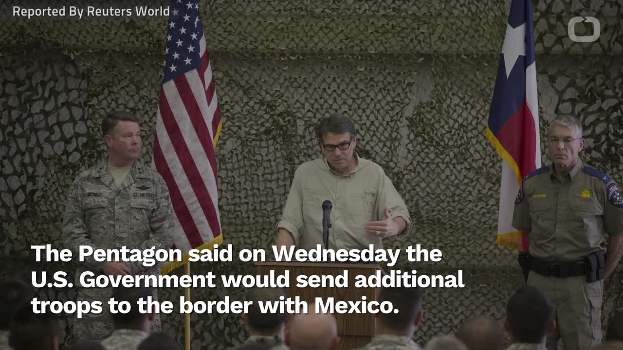 Pentagon To Send Additional 2,100 Troops To U.S.-Mexico Border