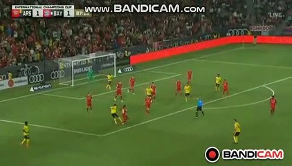 Amazing Goal Nketiah  (2-1) Arsenal  vs Bayern München