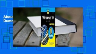 About For Books  Windows 10 All-In-One for Dummies  For Kindle