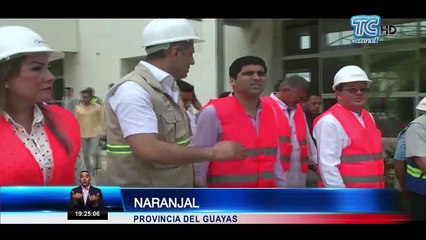 Vicepresidente visitó instalaciones de plantel en Naranjal