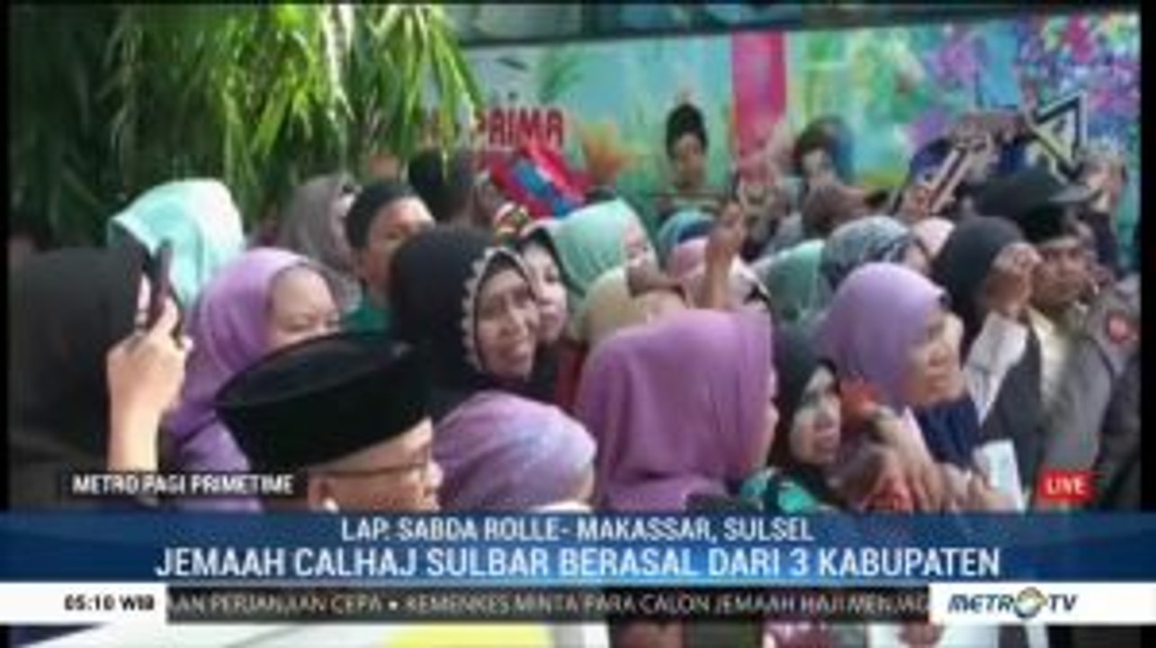 JCH Kloter 10 dan 11 Embarkasi Makassar Berangkat Hari Ini