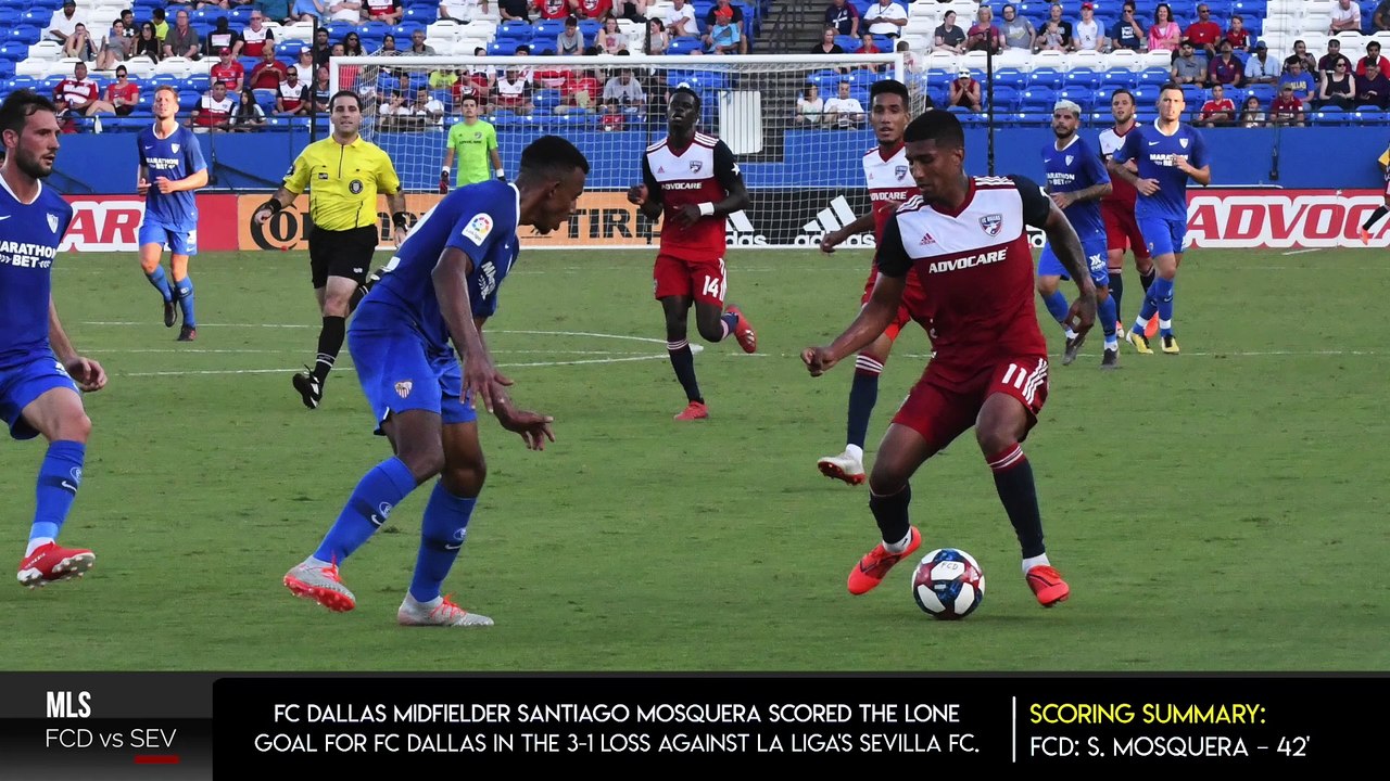 FC Dallas Falls to Sevilla FC 3-1