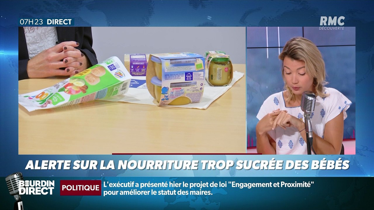 Dupin Quotidien : Alerte sur la nourriture trop sucrée des bébés - 18/07