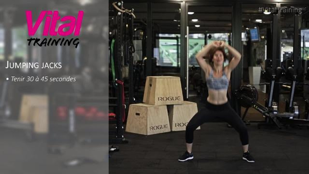 Fitness express : les jumping jacks