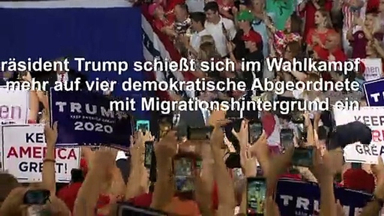 Trump beleidigt demokratische Abgeordnete aufs Neue