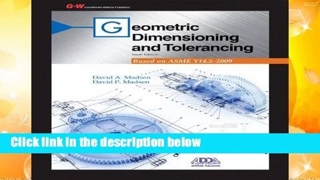Popular to Favorit Geometric Dimensioning and Tolerancing by David A Madsen