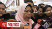 Zuraida: Yes, there's a crack in PKR